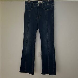 Abercrombie Kids Dark Blue Flare Jeans l Worn once l Girls 9-10